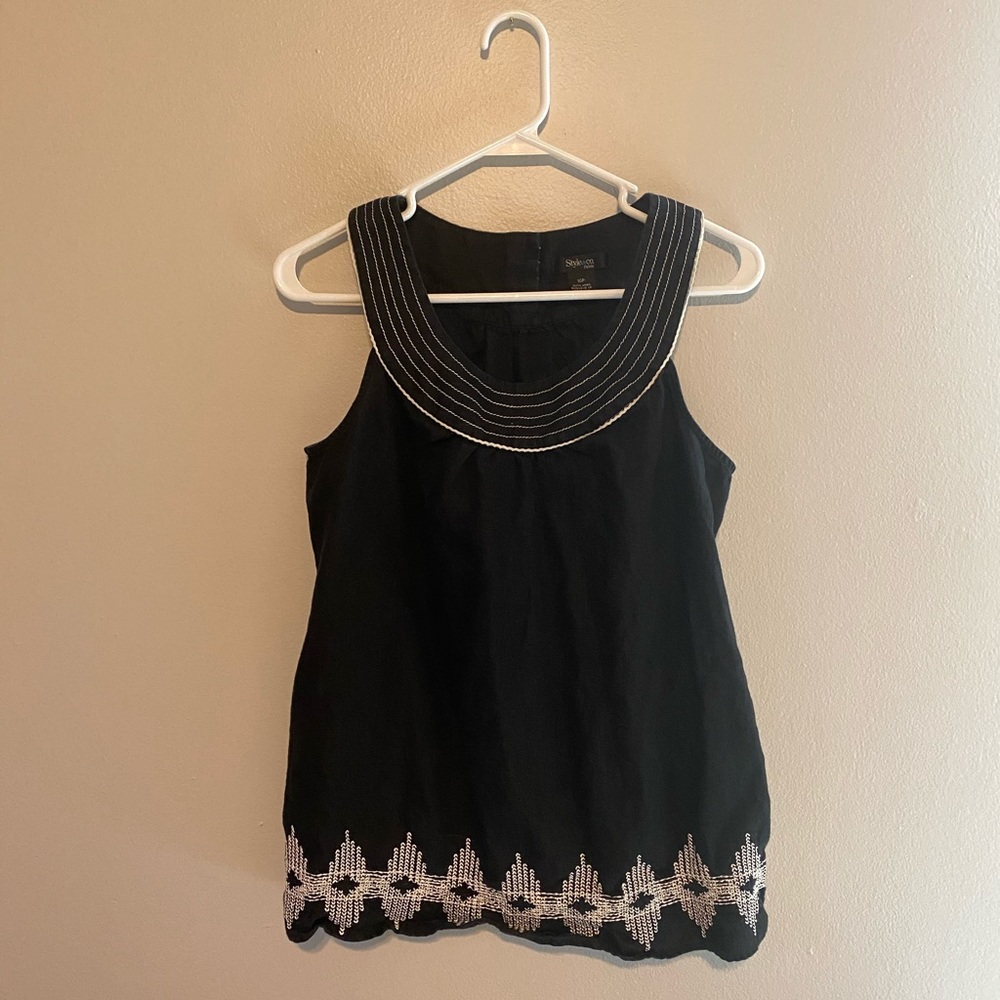 Sleeveless blouse (Style & co) - Picture 1 of 3